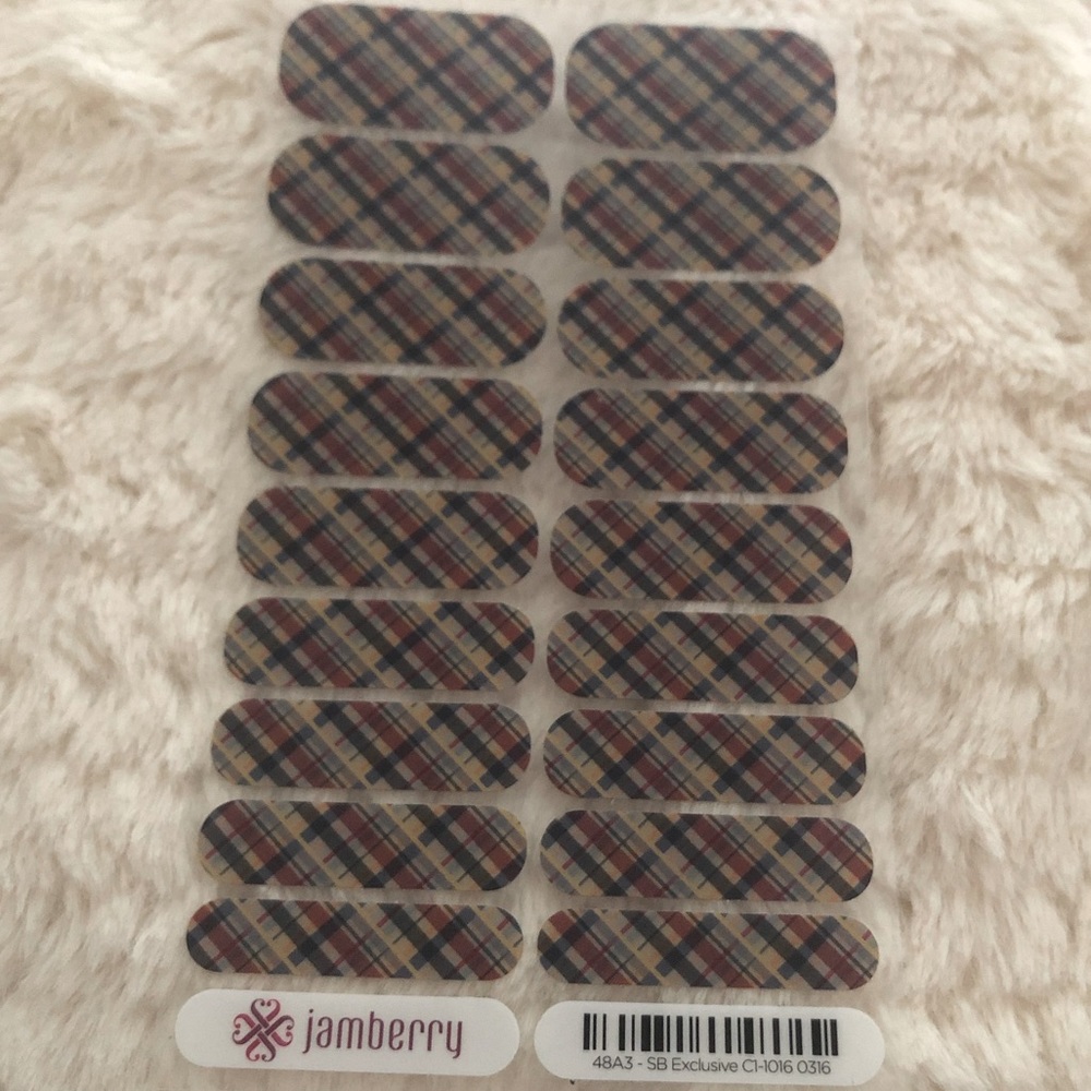FULL SHEET: Jamberry StyleBox Exclusive October 2016 nail wrap